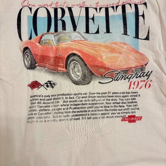 Women's General Motors Corvette Bio Short Sleeve Graphic T-Shirt-New! - Picture 5 of 6